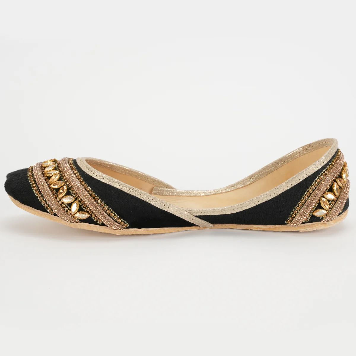 Women's "KEISIA" Embroidered Khussa - Image 3