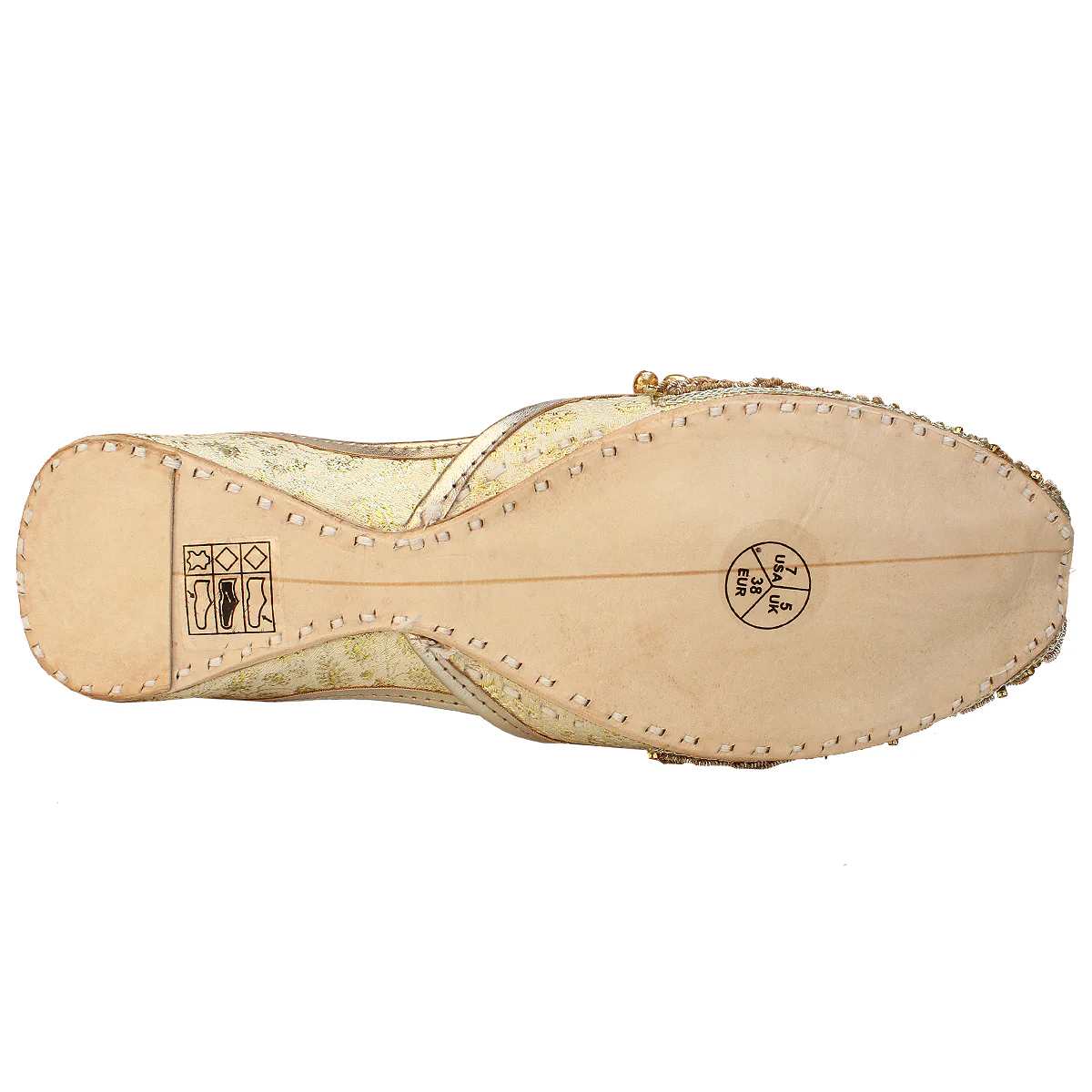 Women's "KELLIOPE" Embellished Khussa - Image 5