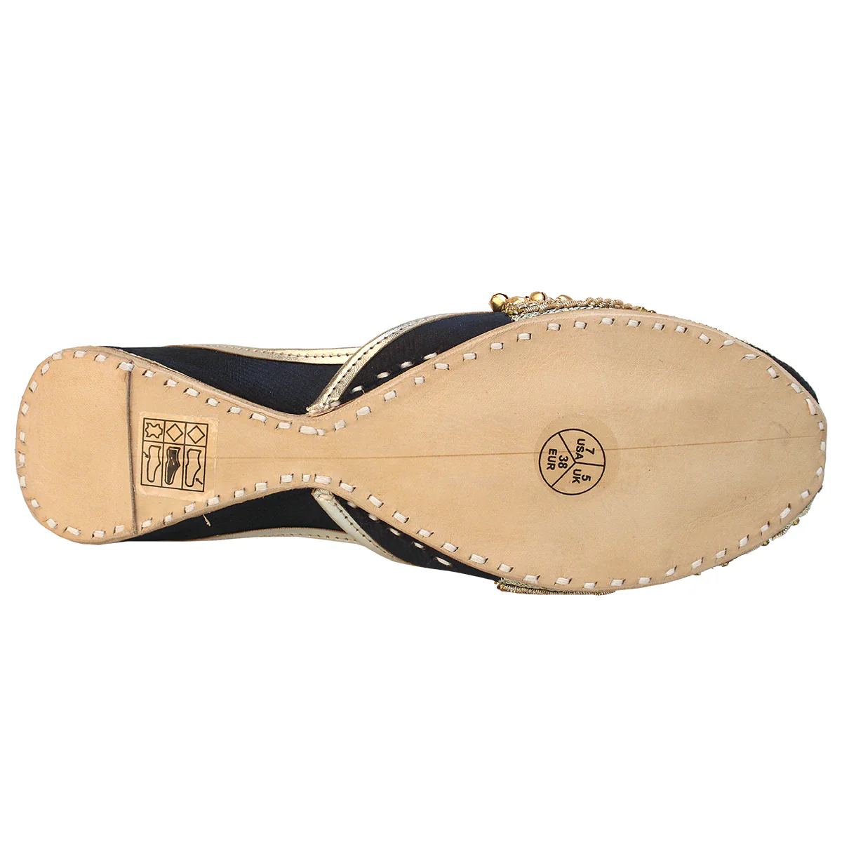 Women's "KELLIOPE" Embellished Khussa - Image 5