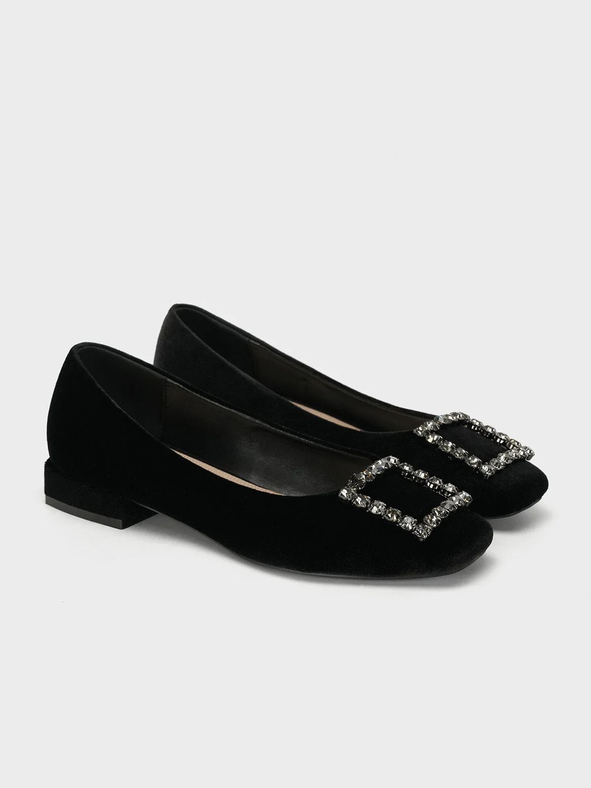 Women's "KOZUE" Buckled Detailing Ballerinas - Image 2