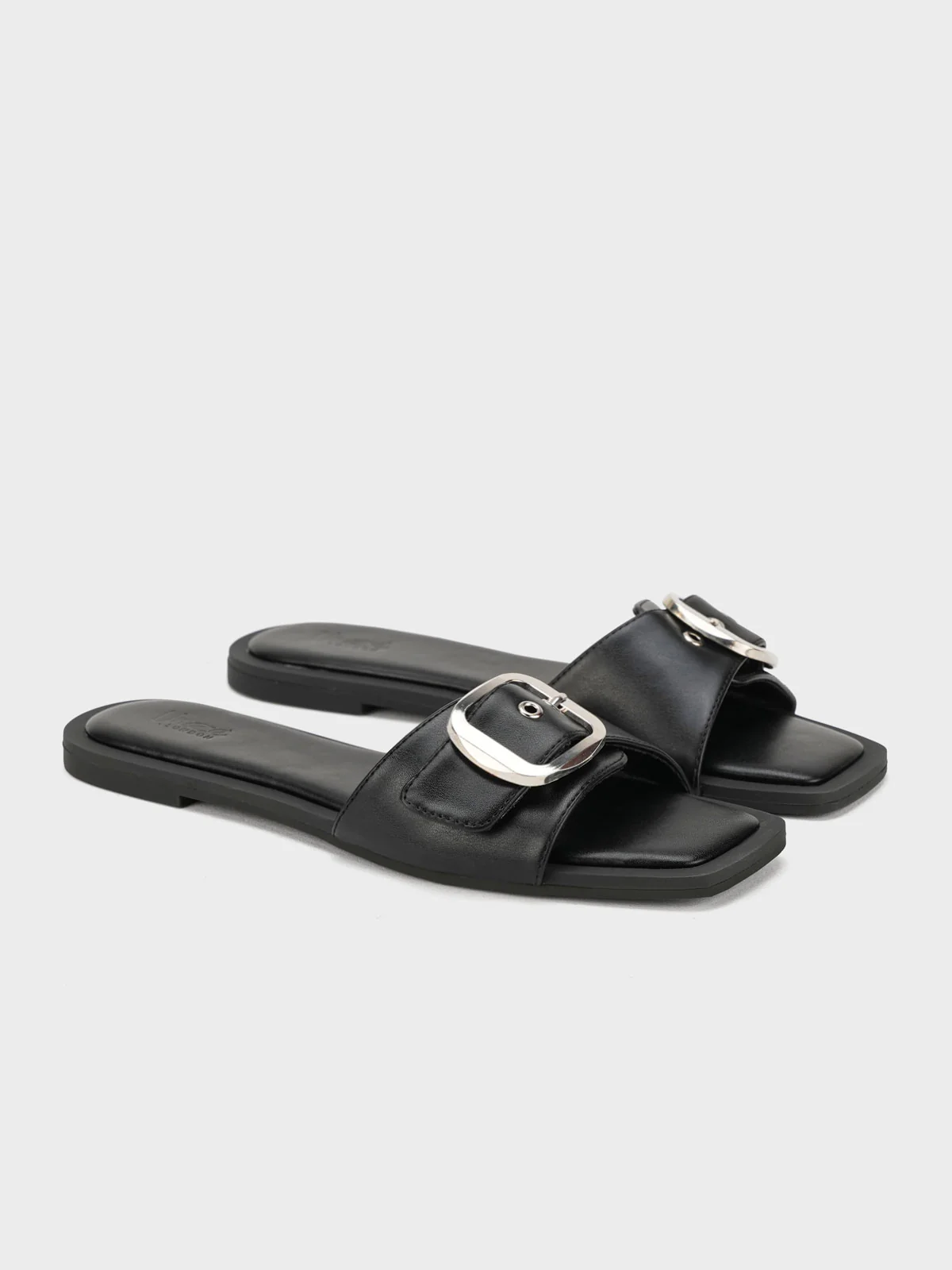 Women's "KYLIA" Buckled Casual Slippers - Image 2