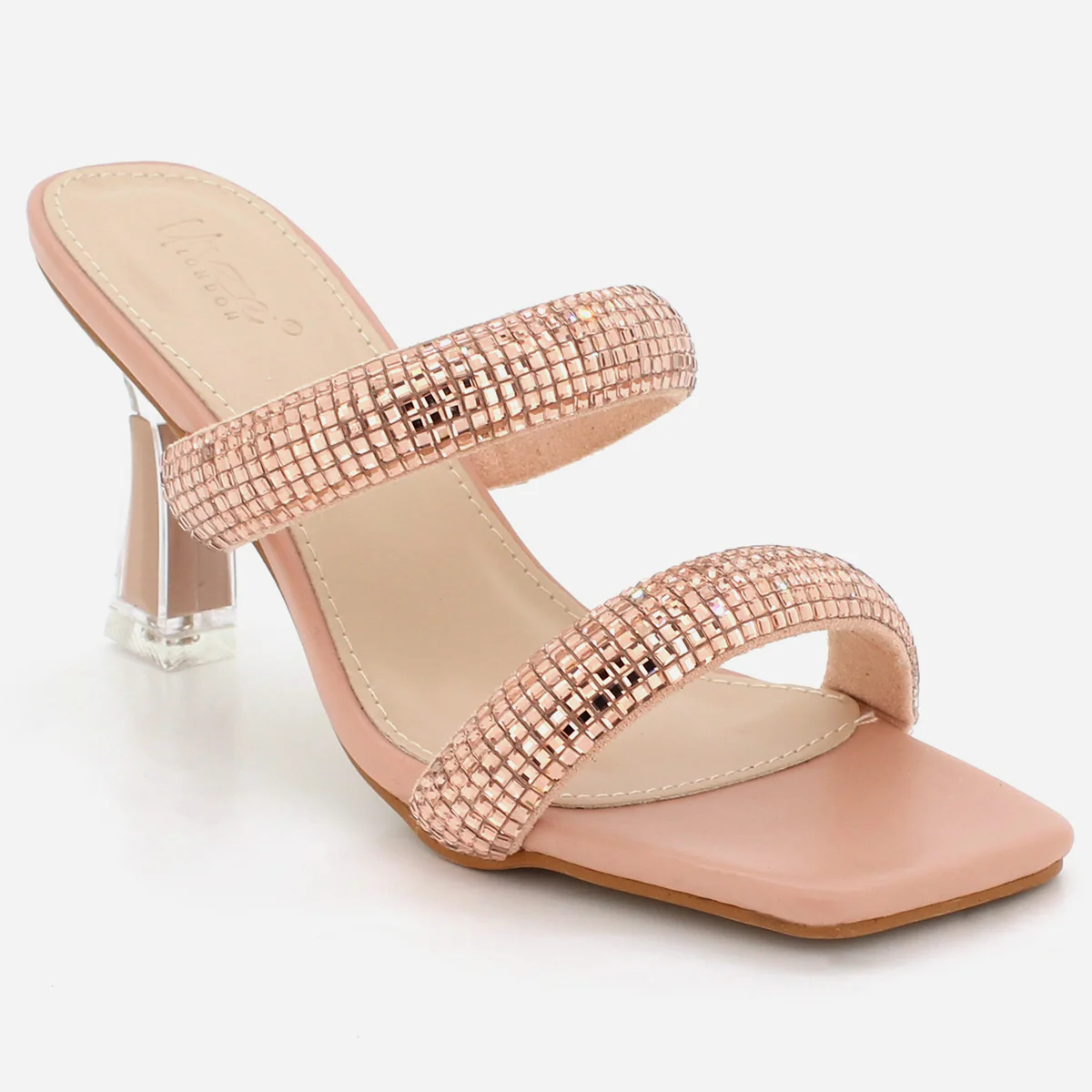 Womens "NAXI" Crystal Decorated Party Sandals