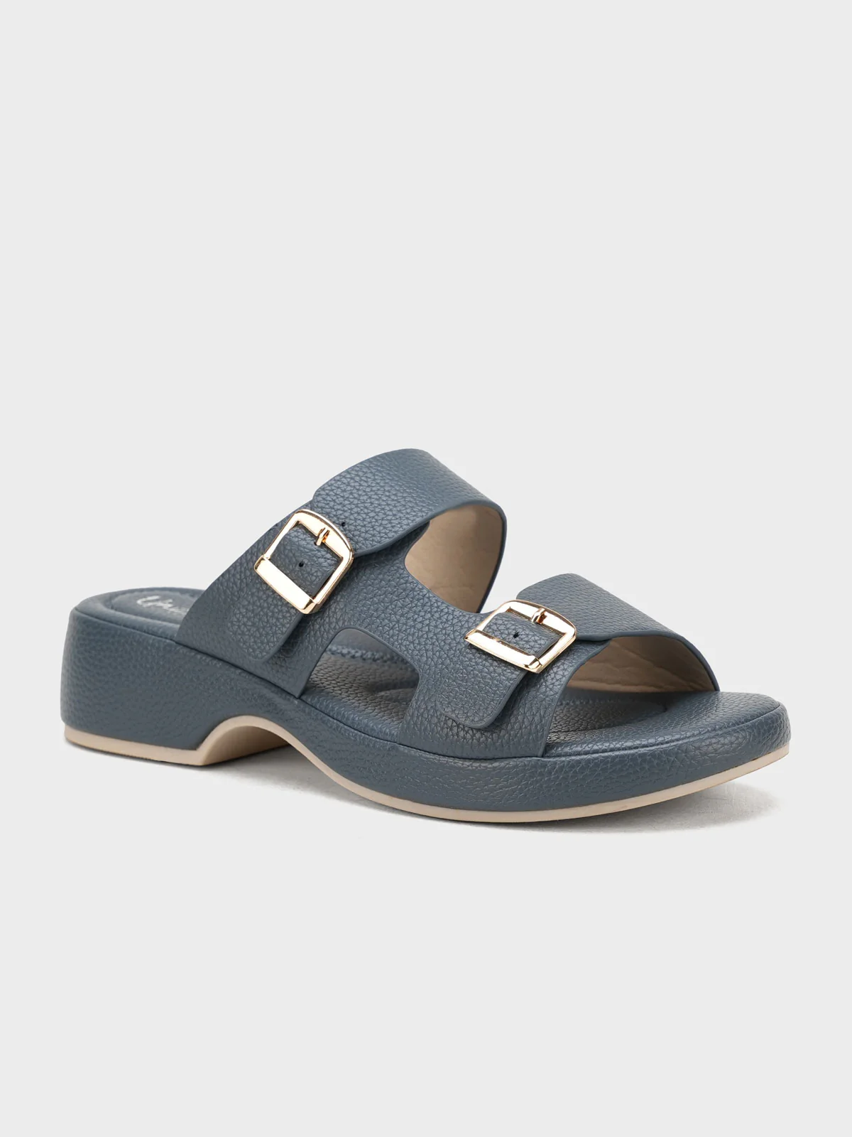 Womens "NILLDA" Trendy Buckle Slippers - Image 2