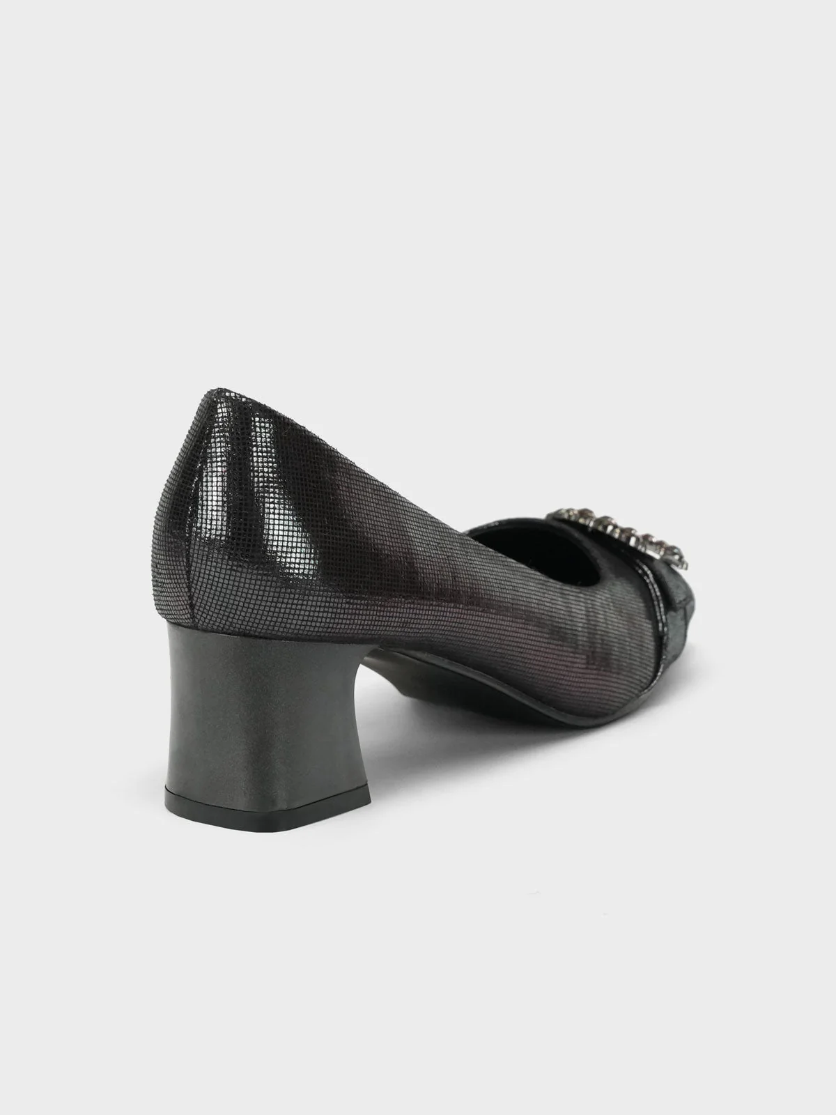 Women's "ONNIKA" Block Heel Fancy Courts - Image 3