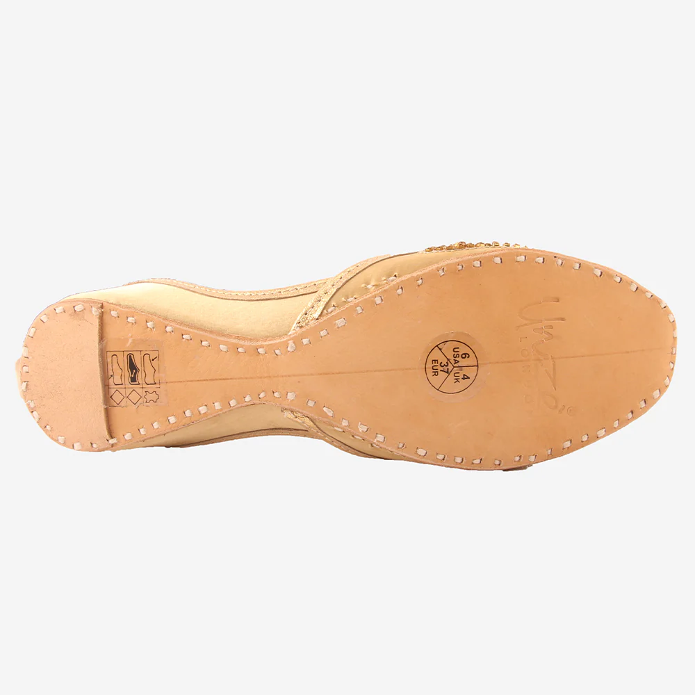 Womens "PARIZY" Decorated Flats Indian Khussa - Image 5