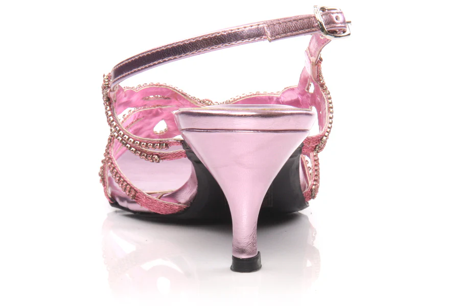 Womens 'Patsy' Jeweled Evening Heel Sandal - Image 2