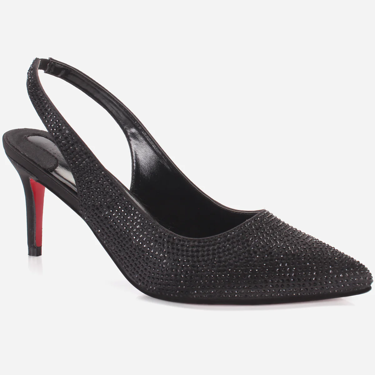 Womens "REETU" Pointed Toe Sling Back Heeled Sandals