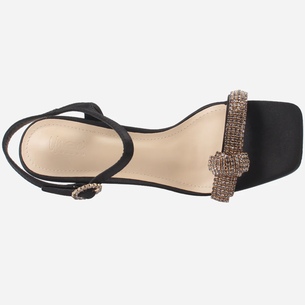 Women's "RIDA" Diamante Stiletto Sandals - Image 4