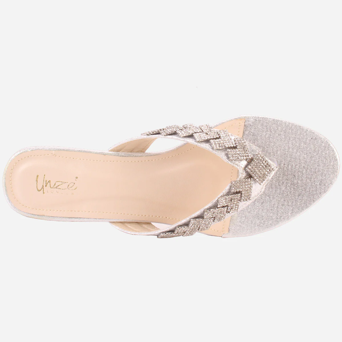 Womens "SADIE" Embellished Slide In Shoes - Image 4
