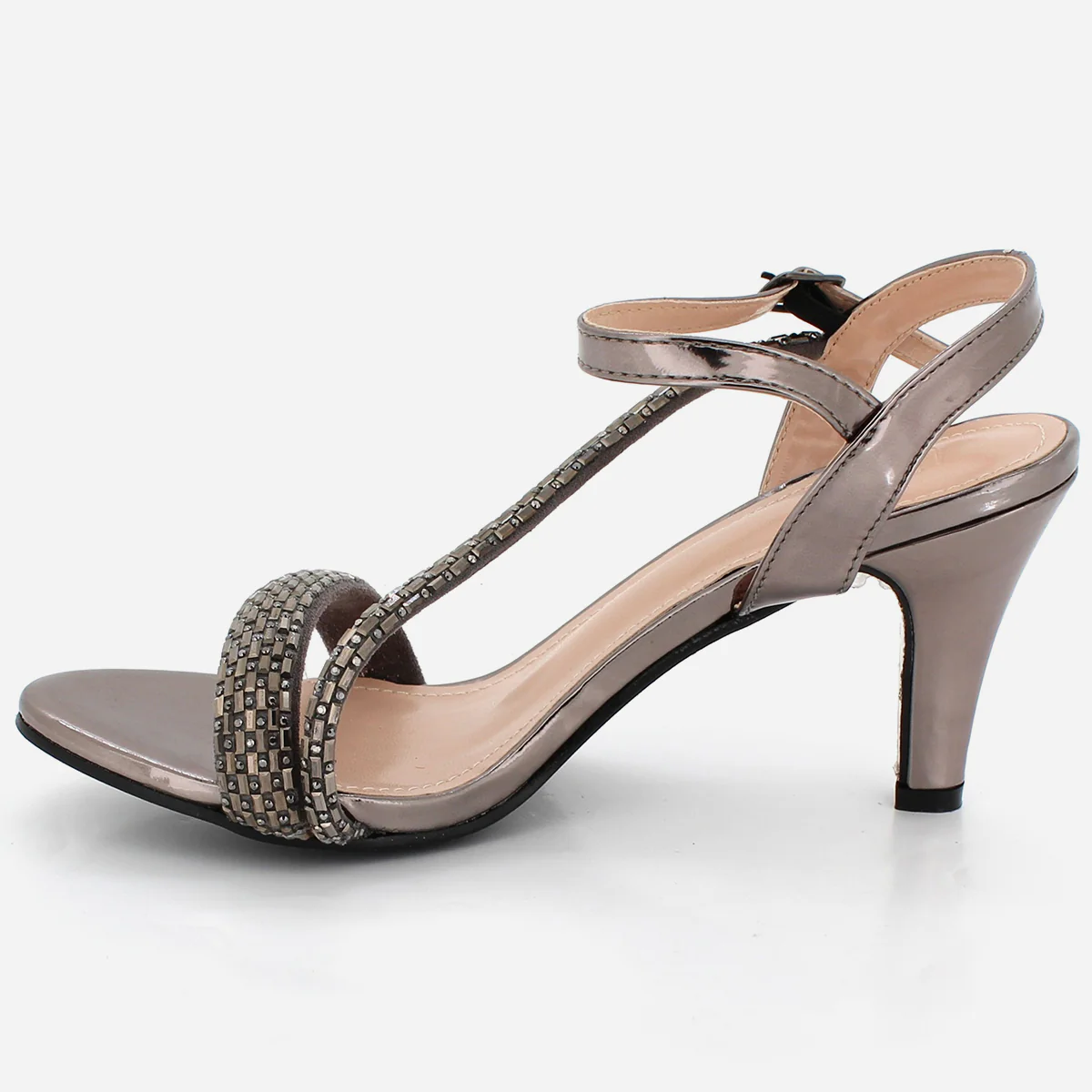 Womens "SEIRA" Delicate Embellished Party Sandals - Image 4