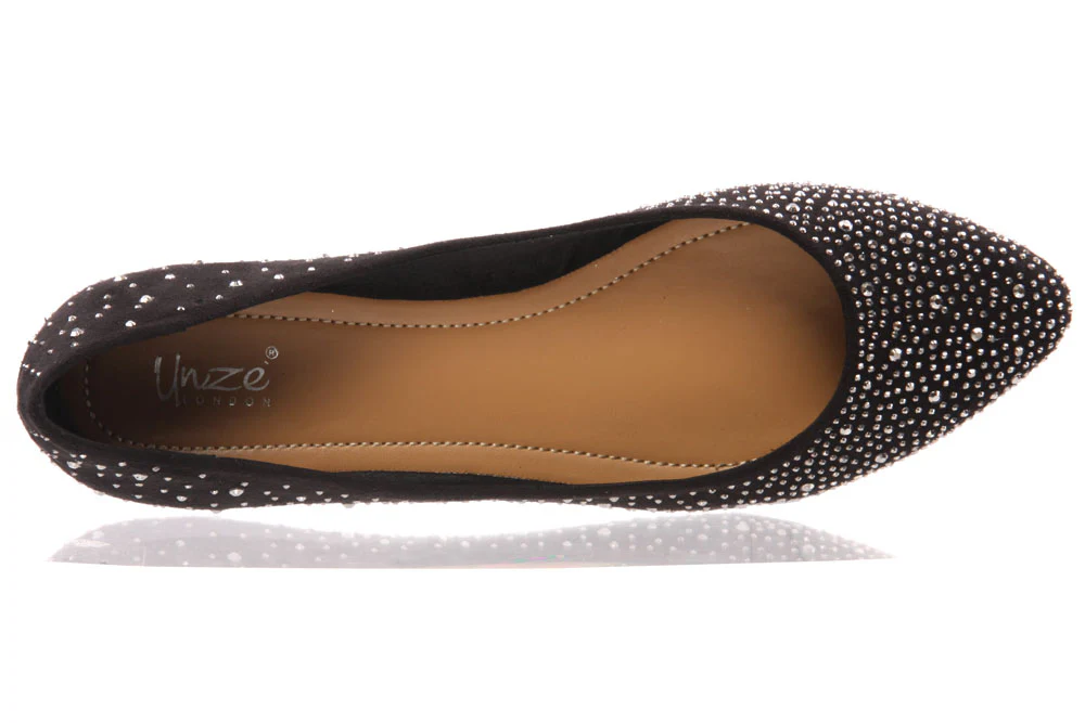 Womens Shimmering 'Abbey' Pumps - Image 4