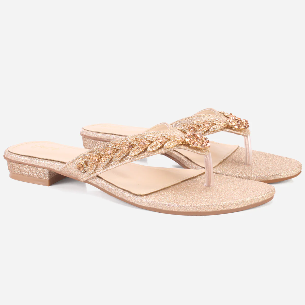 Womens "SOHAI" Decorated Slide In Shoes - Image 2