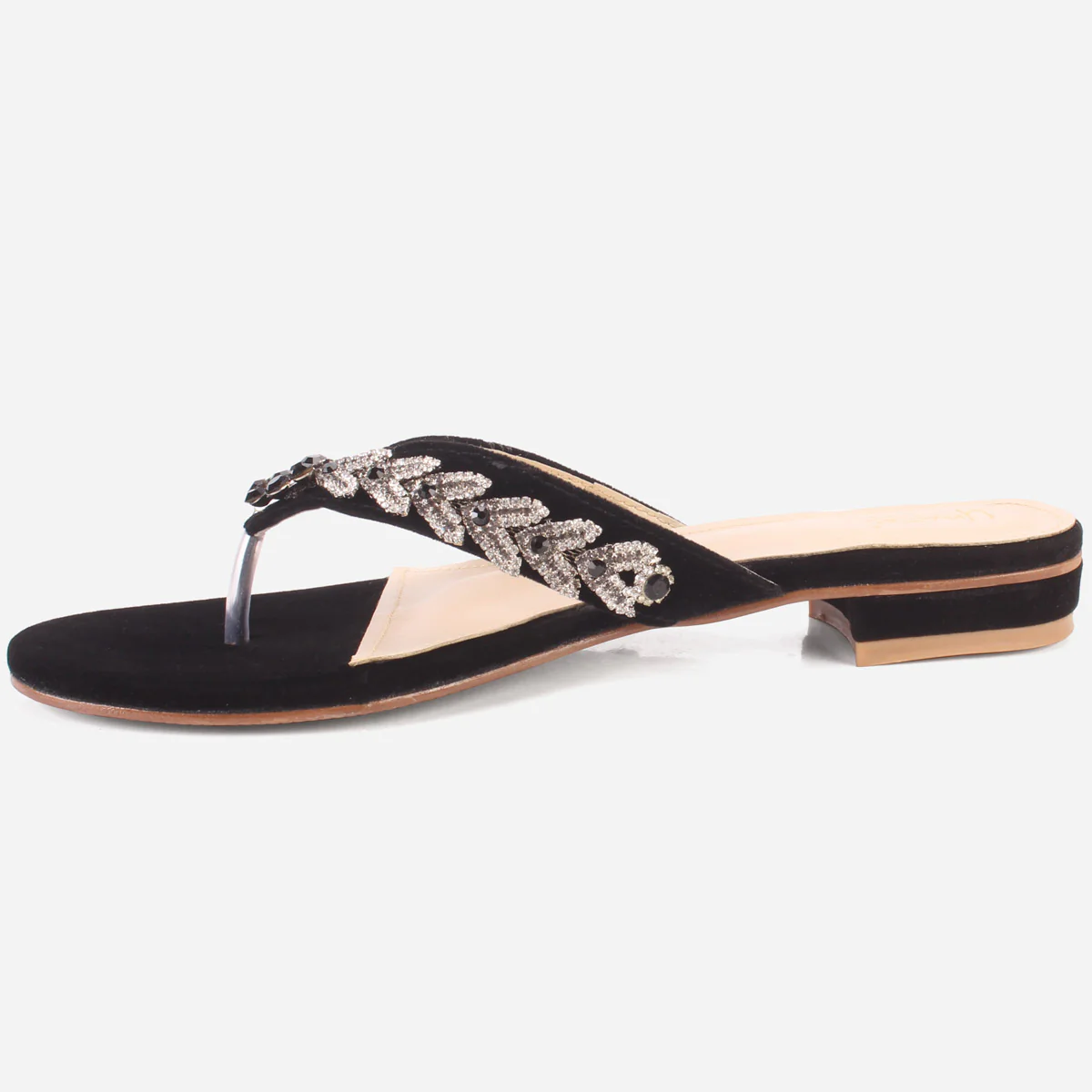 Womens "SOHAI" Decorated Slide In Shoes - Image 3