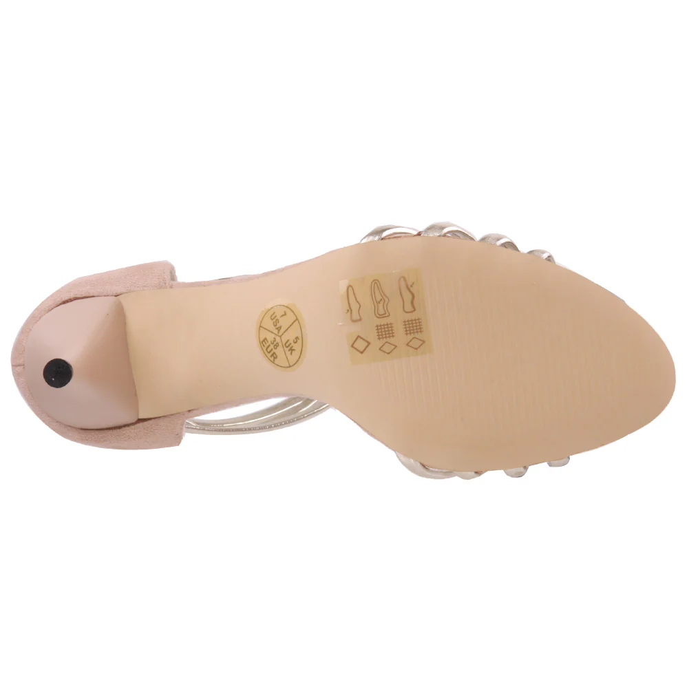 Womens Strappy 'Allison' Heel Sandal - Image 5