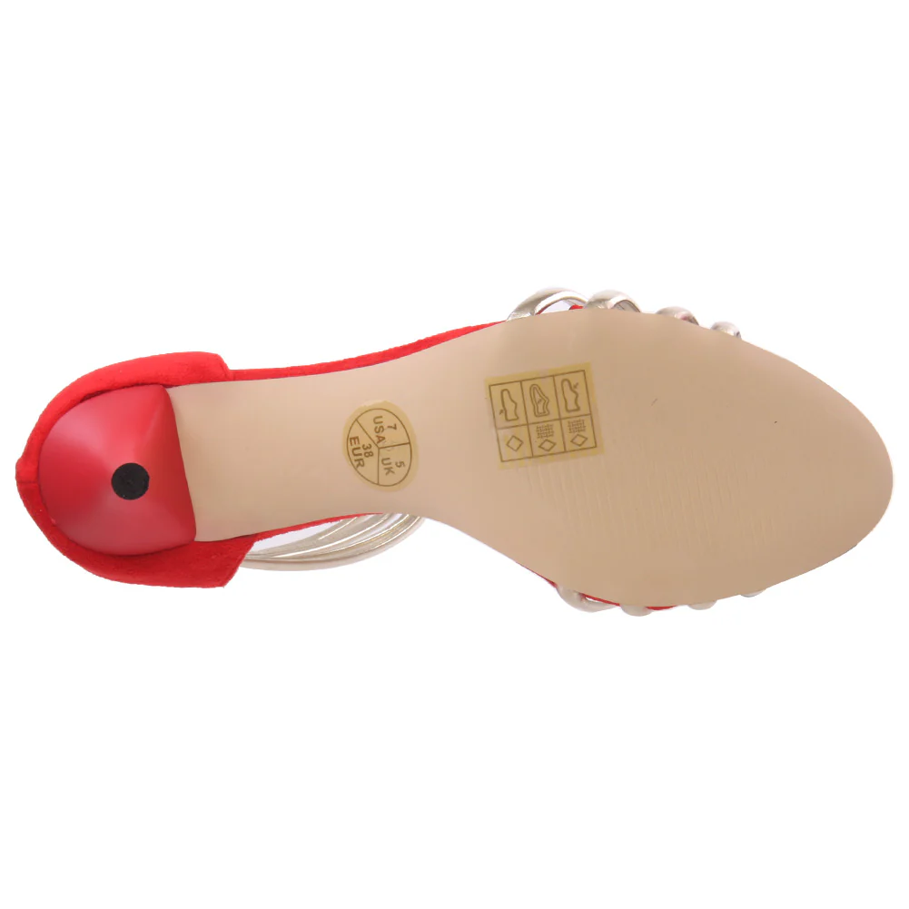 Womens Strappy 'Allison' Heel Sandal - Image 5