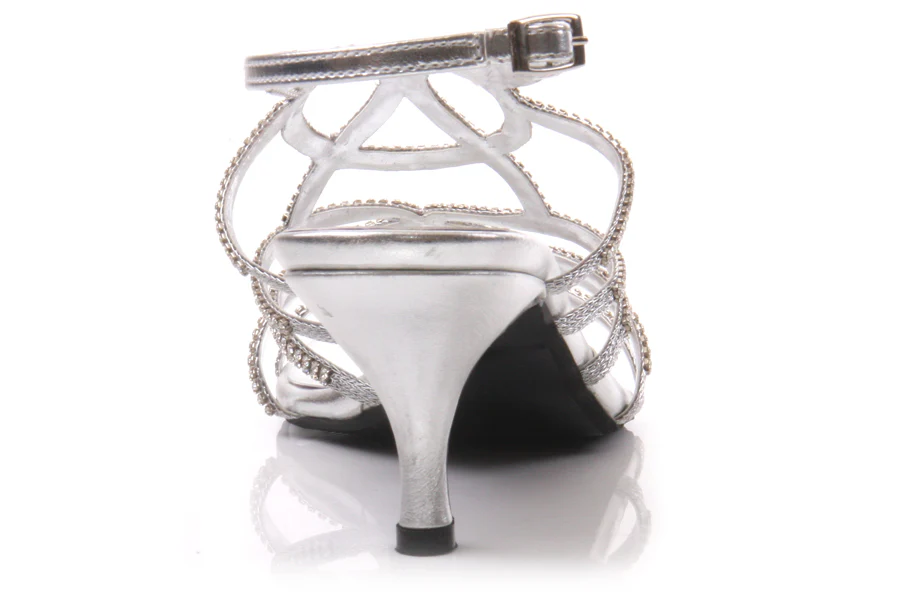 Womens Strappy Cage Style Sandal - Image 2