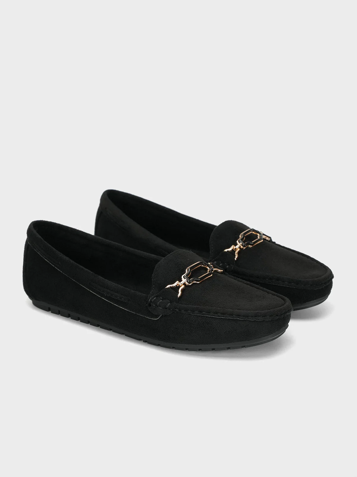 Womens "VIRAZ" Buckled Casual Moccasins - Image 2