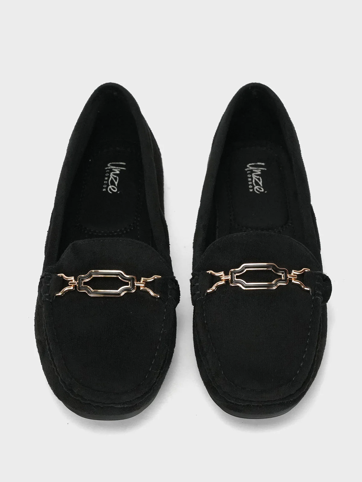 Womens "VIRAZ" Buckled Casual Moccasins - Image 5
